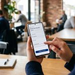 A user hesitant to take the next step on a mobile customer journey